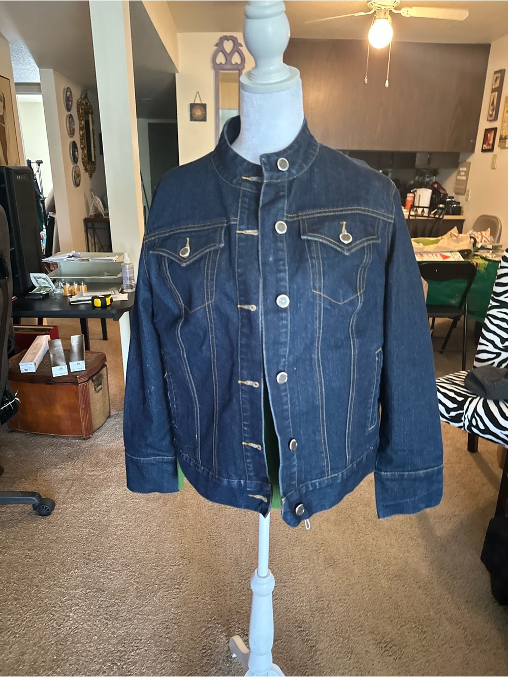 High Sierra Dark Blue Denim Jean Jacket